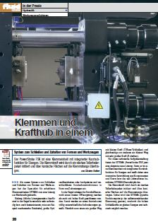 Klemmen und Krafthub in einem